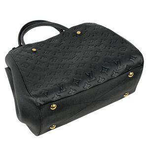 Louis Vuitton Montaigne Monogram Black Shoulder Empreinte Noir Handbag Bag